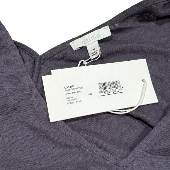 NWT! Johnny Was Calme Drape Tank Top - Size Medium - Picture 7 of 7